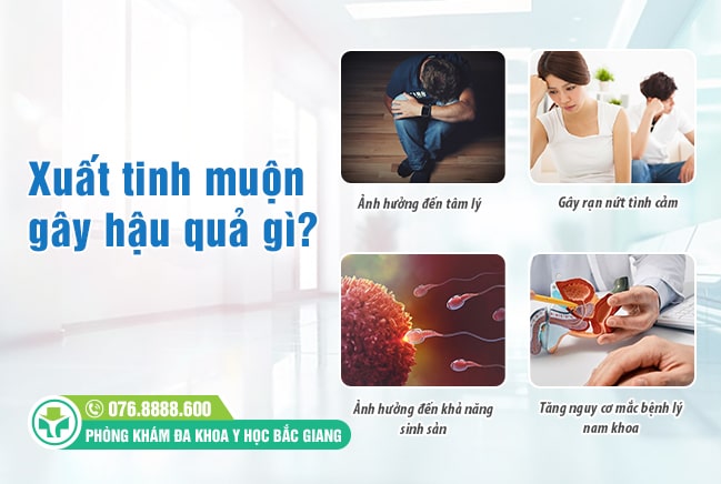 Xuất tinh muộn gây nhiều hậu quả cho nam giới
