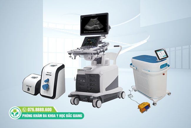 Phòng khám Đa khoa Y học Bắc Giang có hệ thống thiết bị, máy móc hiện đại