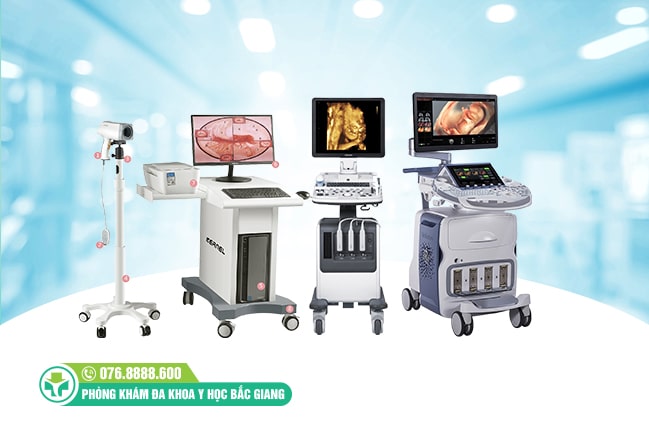 Trang thiết bị phòng khám phụ khoa Bắc Giang hiện đại
